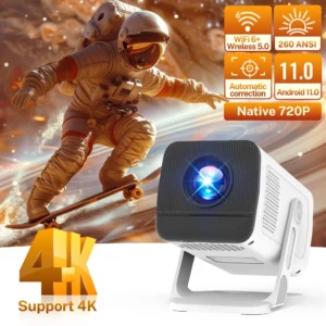 5W 720P Android Projector with Speakers