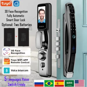 Wifi Smart Lock Camera with Face Recognition + Voice Intercom