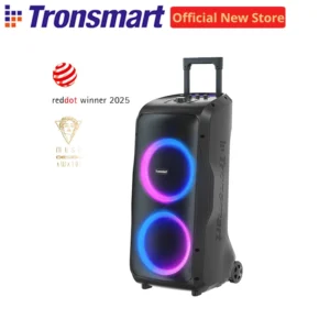 240W Party Box Speaker with Guitar/Mic/XLR Input